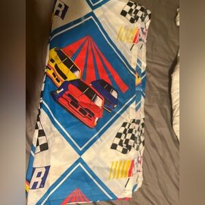 Vintage NASCAR Shower Curtain